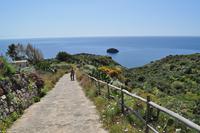 Wandern auf Lipari, UNESCO Weltnaturerbe, Äolische Inseln