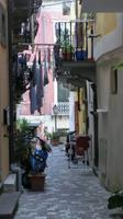 in den Straßen von Lipari Stadt