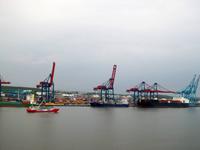 Einfahrt nach Göteborg