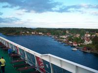 Ausfahrt von Stockholm