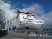 Bugansicht der Stena Scandinavica