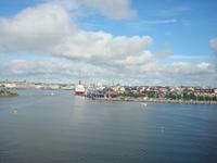 Einfahrt in den Hafen von Helsinki