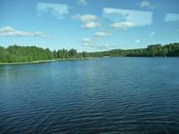 Fahrt durch die finnische Seenplatte