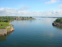 Einfahrt in den Hafen von Helsinki