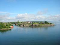 Einfahrt in den Hafen von Helsinki