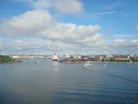 Einfahrt in den Hafen von Helsinki