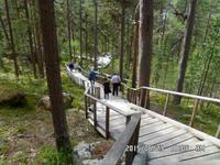 Abstieg von der Bärenhöhle