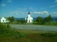 Kirche am Porsangerfjord