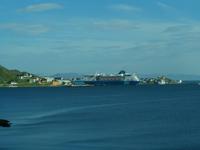 Blick nach Honningsvåg