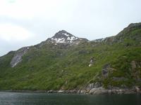 Schnee in den Bergen 