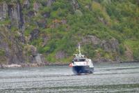 Tatsächlich kommt ein Schiff :-)