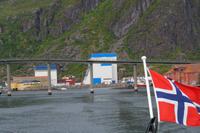 Einfahrt in Svolvær