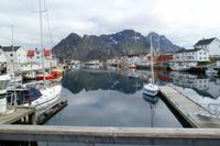 Hafen von Hennigsvaer 