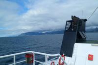 Blick auf die Inselkette der Lofoten 