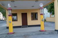 alte Tankstelle in Mosjøen