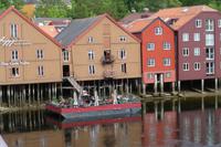 ehemalige Lagerhäuser am Nidelv