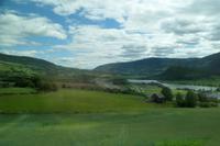 Baustelle der E6 im Gudbrandsdal 