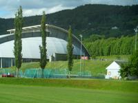 Håkons Hall mit Norwegischem Olympischen Museum 