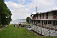 Carl Johann Slussen in Berg am Götakanal - Blaues Band Schweden - MS Diana