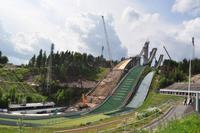 Ski Schanzen und Sportpark von Lahti, Finnland