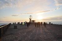 Nordkapp mit Sonne