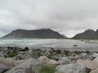 Sandstrand in Ramberg Lofoten