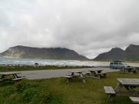 Sandstrand in Ramberg Lofoten