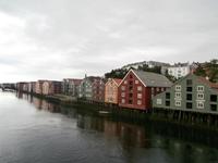 Trondheim-Speicherhäuser am Nidelv