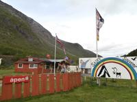 Lappen Camp auf dem Weg nach Dombas