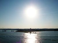 Fährausfahrt in Kiel 