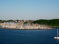 Fährausfahrt in Kiel 