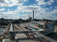 Fährausfahrt in Stockholm