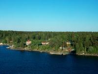 Fährausfahrt in Stockholm