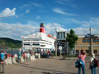 Unsere Fähre nach Friedrichshafen