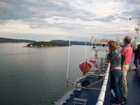 Fährausfahrt in Oslo