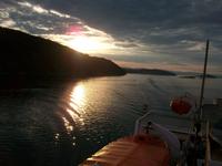 Fährausfahrt in Oslo