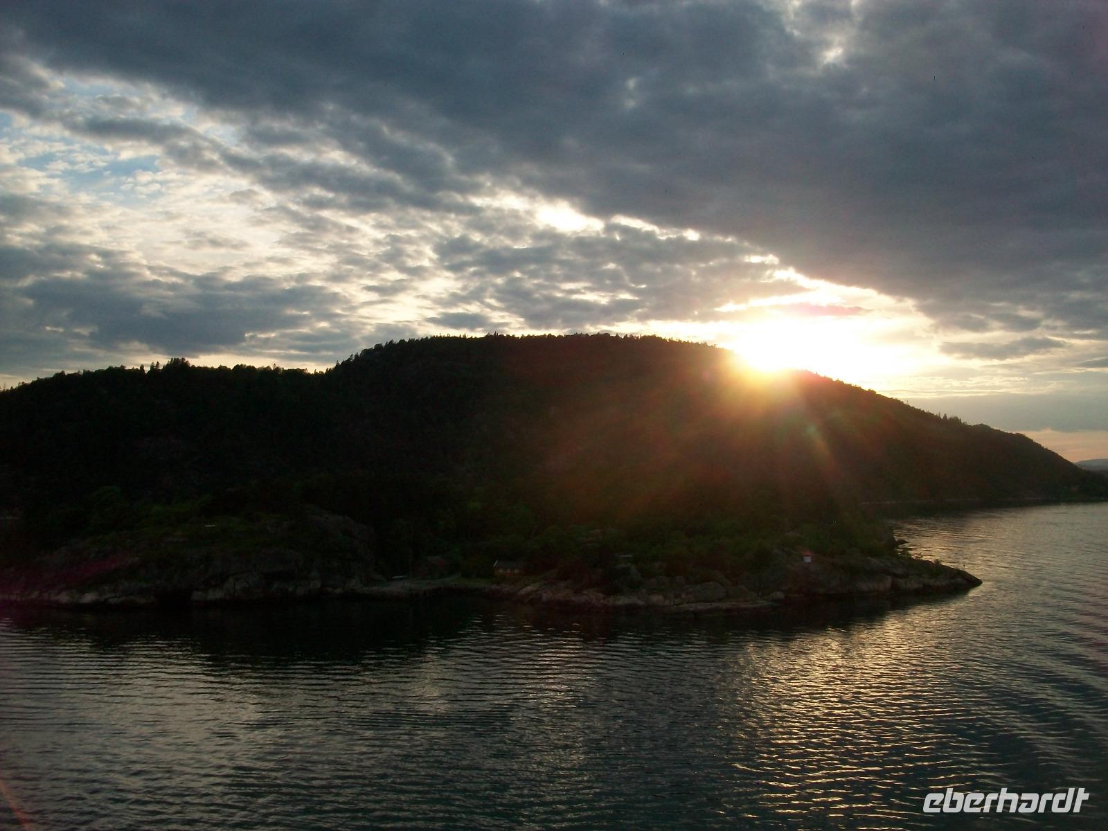 Fährausfahrt in Oslo