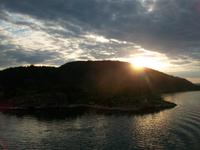 Fährausfahrt in Oslo