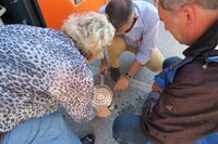 Der Dosenöffner war kaputt.