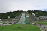 Sprungschanze in Lillehammer