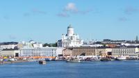 Einfahrt in den Hafen von Helsinki