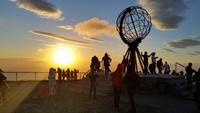 Traumhafter Sonnenschein am Nordkapp