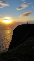 Traumhafter Sonnenschein am Nordkapp