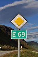 Am Porsangerfjord in Norwegen