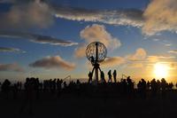 Am sonnigen Nordkapp