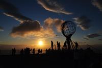 Am sonnigen Nordkapp