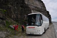 Schieferfelsen am Porsangerfjord