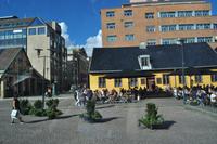 Oslo - Gründungsstelle (geworfener Handschuh von König Christian IV.)