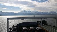Fährüberfahrt vom Olderdalen nach Lyngseidet (Lyngenfjord)