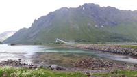 Lofoten-Rundfahrt (Gimsøystraumen-Brücke)